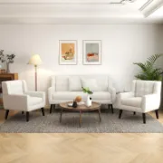 Stephanny 3 - Piece Set+ Luxury Affordable Custom Living Room Sofa by Liqana – Saudi Arabia