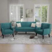 Stephanny 3 - Piece Set+ Luxury Affordable Custom Living Room Sofa by Liqana – Saudi Arabia