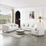 zahra 3-Piece Set+ Luxury Affordable Custom Living Room Sofa by Liqana – Saudi Arabia
