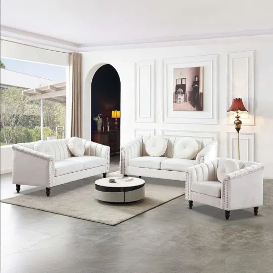 zahra 3-Piece Set+ Luxury Affordable Custom Living Room Sofa by Liqana – Saudi Arabia