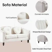 zahra 3-Piece Set+ Luxury Affordable Custom Living Room Sofa by Liqana – Saudi Arabia