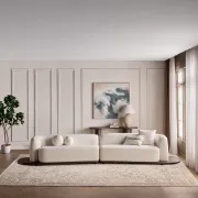 تفصيل طقم كنب أنيق مخمل فاخر ناعم
