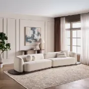 تفصيل طقم كنب أنيق مخمل فاخر ناعم