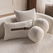 تفصيل طقم كنب أنيق مخمل فاخر ناعم