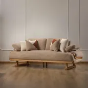 تفصيل طقم كنب مودرن قماش ناعم فخم