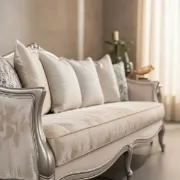تفصيل طقم كنب قماش ناعم فاخر