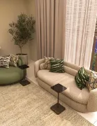 تفصيل طقم كنب عصري بيج مريح