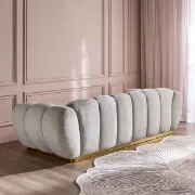 تفصيل طقم كنب فاخر رحب ناعم