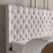 تفصيل سرير ابيض منجد