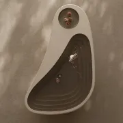 تفصيل طاولة قهوة زجاج تصميم قارب عصري