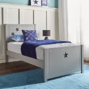 تفصيل سرير مفرد صغير ابيض