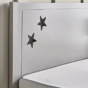 تفصيل سرير مفرد صغير ابيض