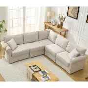 كنبة حرف L نوفيرا