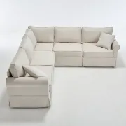 كنبة حرف L نوفيرا