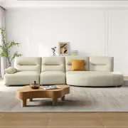 تفصيل كنبة مودرن منحنيه زاوية