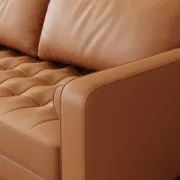 تفصيل كنبة جلد صناعي ناعم