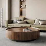 تفصيل طاولة خشب دائرية