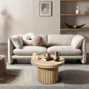 تفصيل طاولة قهوة خشب بلوط