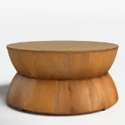 تفصيل طاولة شكل ساعة رملية