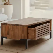تفصيل طاولة من خشب الأكاسيا