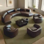 تفصيل طقم كنب مودرن مخمل فاخر