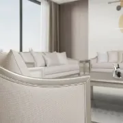 تفصيل طقم كنب مودرن قماش 4 قطع