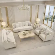 تفصيل طقم كنب مودرن مخمل ناعم