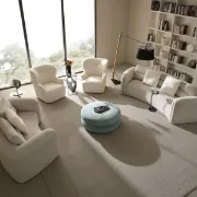تفصيل طقم كنب راقي مخمل ناعم