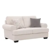 تفصيل طقم كنب مودرن اوف وايت