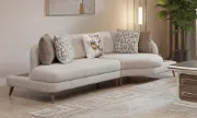 تفصيل طقم كنب راقي مخمل هادئ ناعم