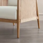 تفصيل كرسي خيزران طبيعي ناعم