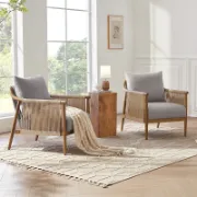 تفصيل كرسي خيزران طبيعي ناعم