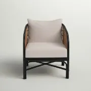 تفصيل كرسي خيزران جانبي