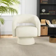 تفصيل كرسي دوار ميكروفايبر