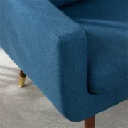 تفصيل كرسي كتان عصري مبطن