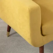 تفصيل كرسي كتان عصري مبطن
