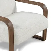 تفصيل كرسي ابيض لؤلؤي