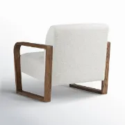 تفصيل كرسي ابيض لؤلؤي
