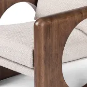 تفصيل كرسي قماش كريمي