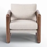 تفصيل كرسي قماش كريمي