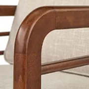 تفصيل كرسي قماش بلون اللاتيه