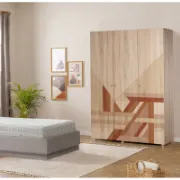 تفصيل دولاب خشبي بني