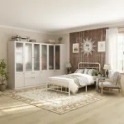 تفصيل دولاب ابيض كبير للتخزين