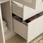 تفصيل دولاب ابيض كبير للتخزين