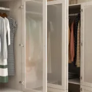 تفصيل دولاب ابيض كبير للتخزين