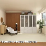 تفصيل دولاب كبير بتصميم عصري