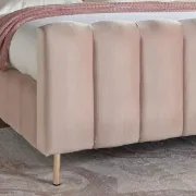 تفصيل سرير فاخر بتنجيد أنيق وتصميم عصري