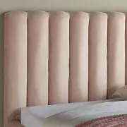 تفصيل سرير فاخر بتنجيد أنيق وتصميم عصري