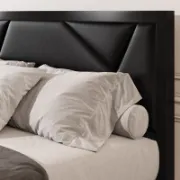تفصيل سرير من الجلد الفاخر