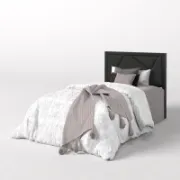 تفصيل سرير من الجلد الفاخر